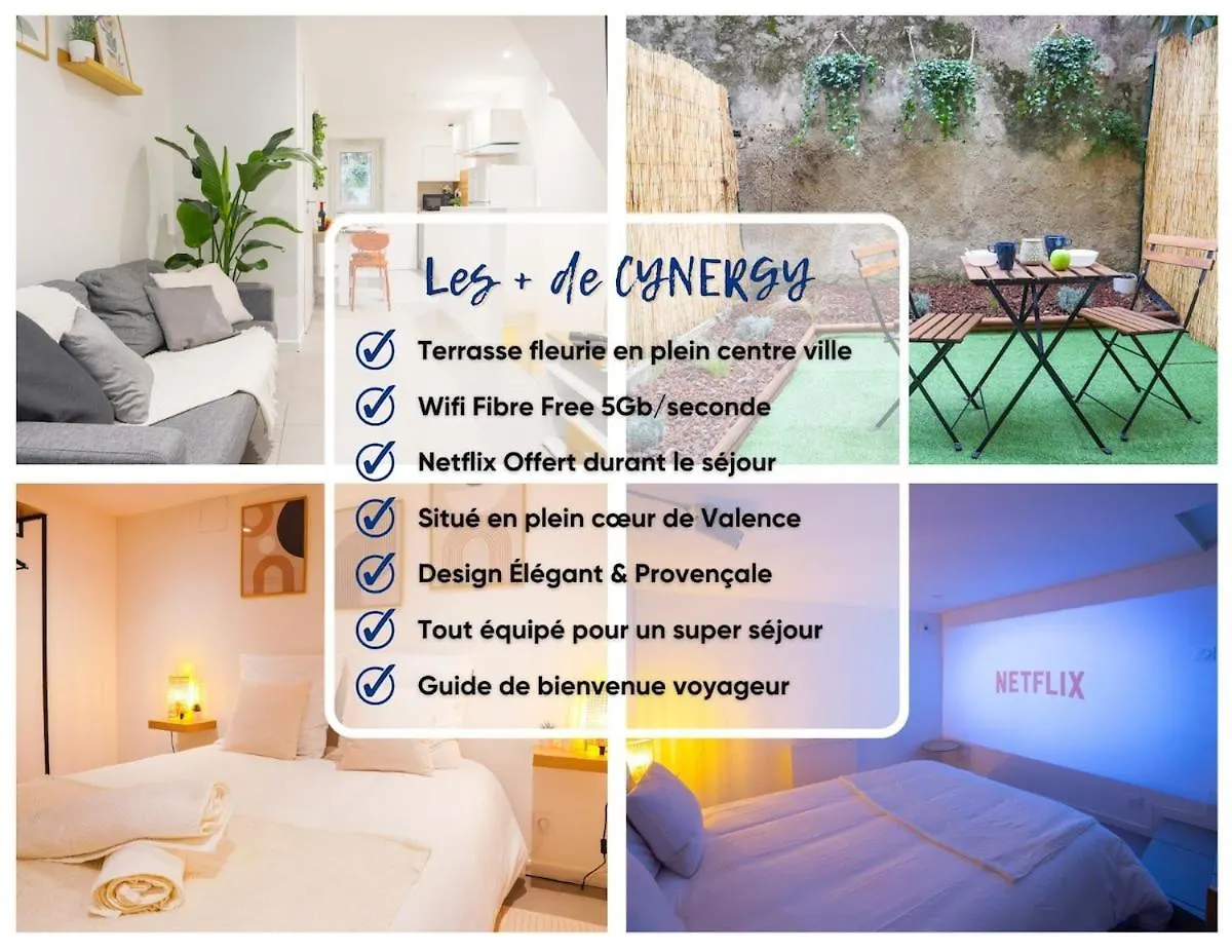 Souplex - Centre - Terrasse - Clim Appartement Valence